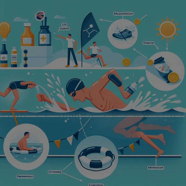 Comment la natation peut-elle contribuer à la récupération des coureurs de marathon après une compétition?